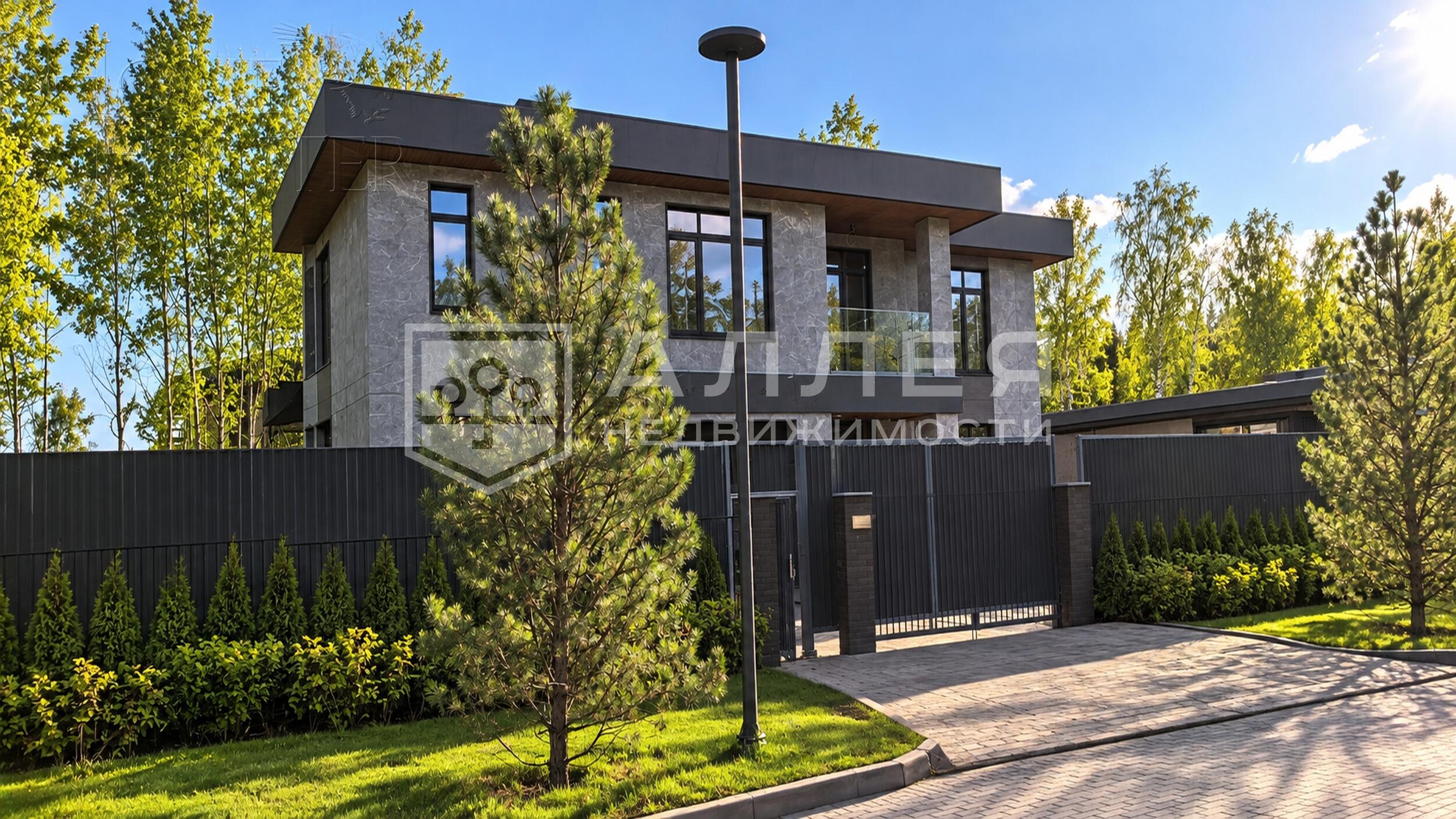 2-этажный коттедж 490 м² без отделки