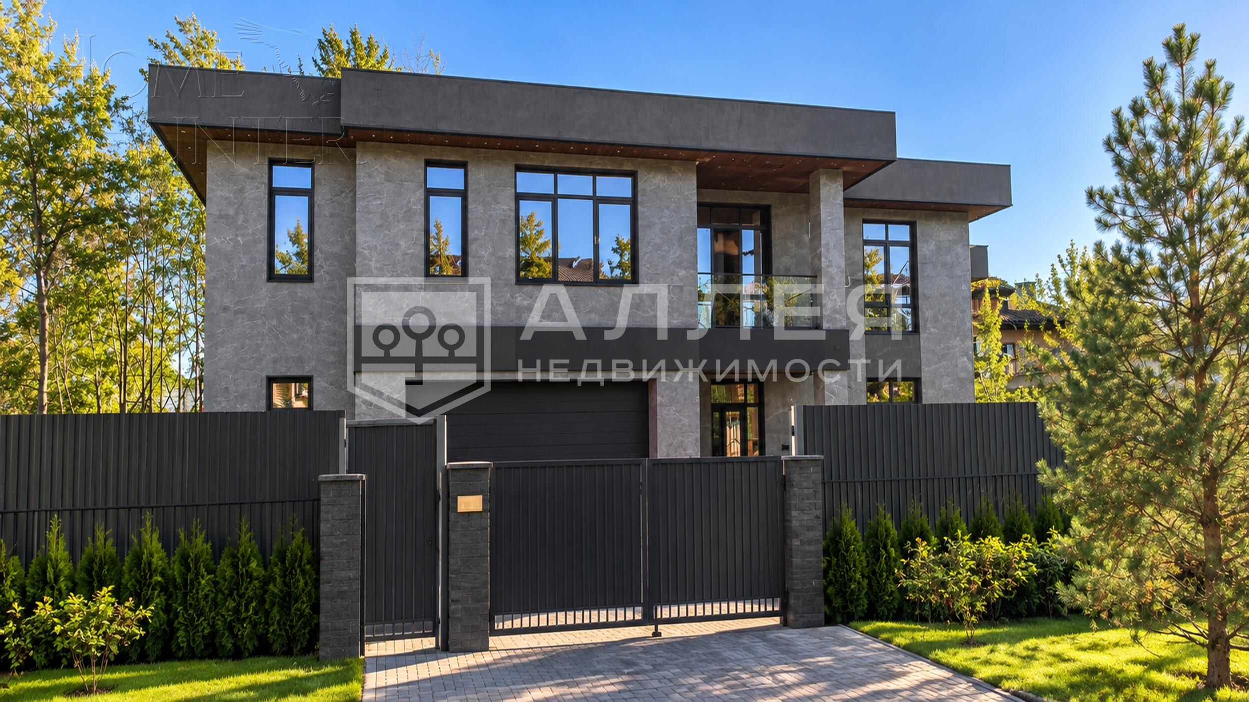 2-этажный коттедж 490 м² без отделки
