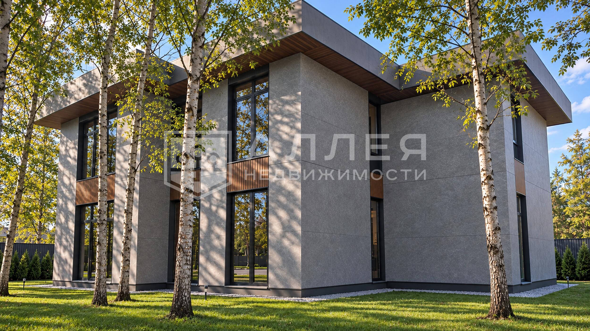 2-этажный коттедж 490 м² без отделки