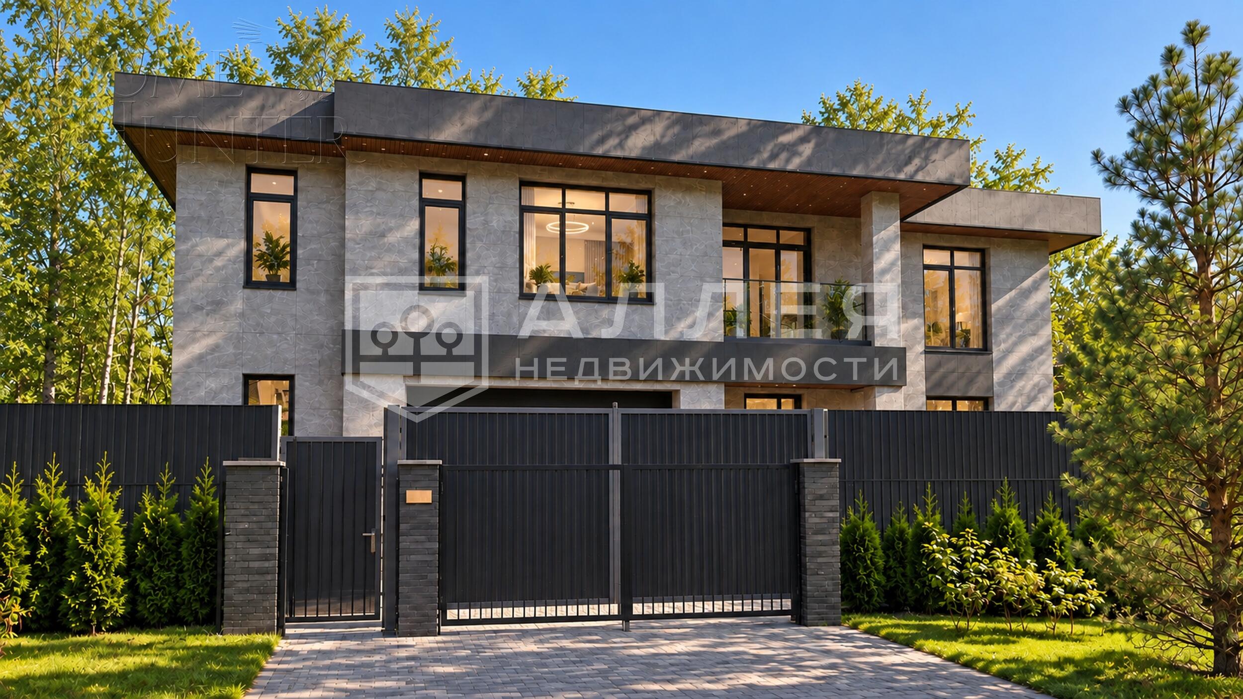 2-этажный коттедж 490 м² с отделкой