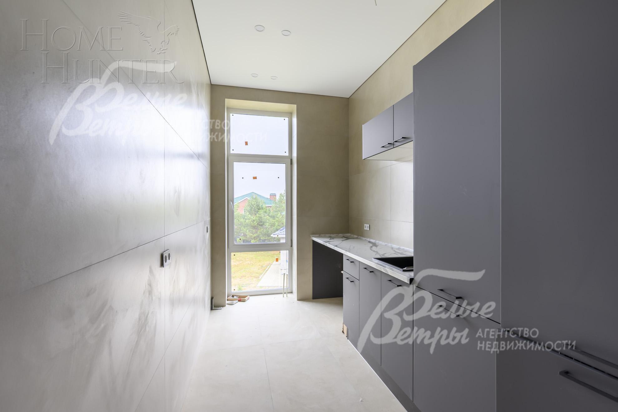 3-этажный коттедж 490 м² без отделки