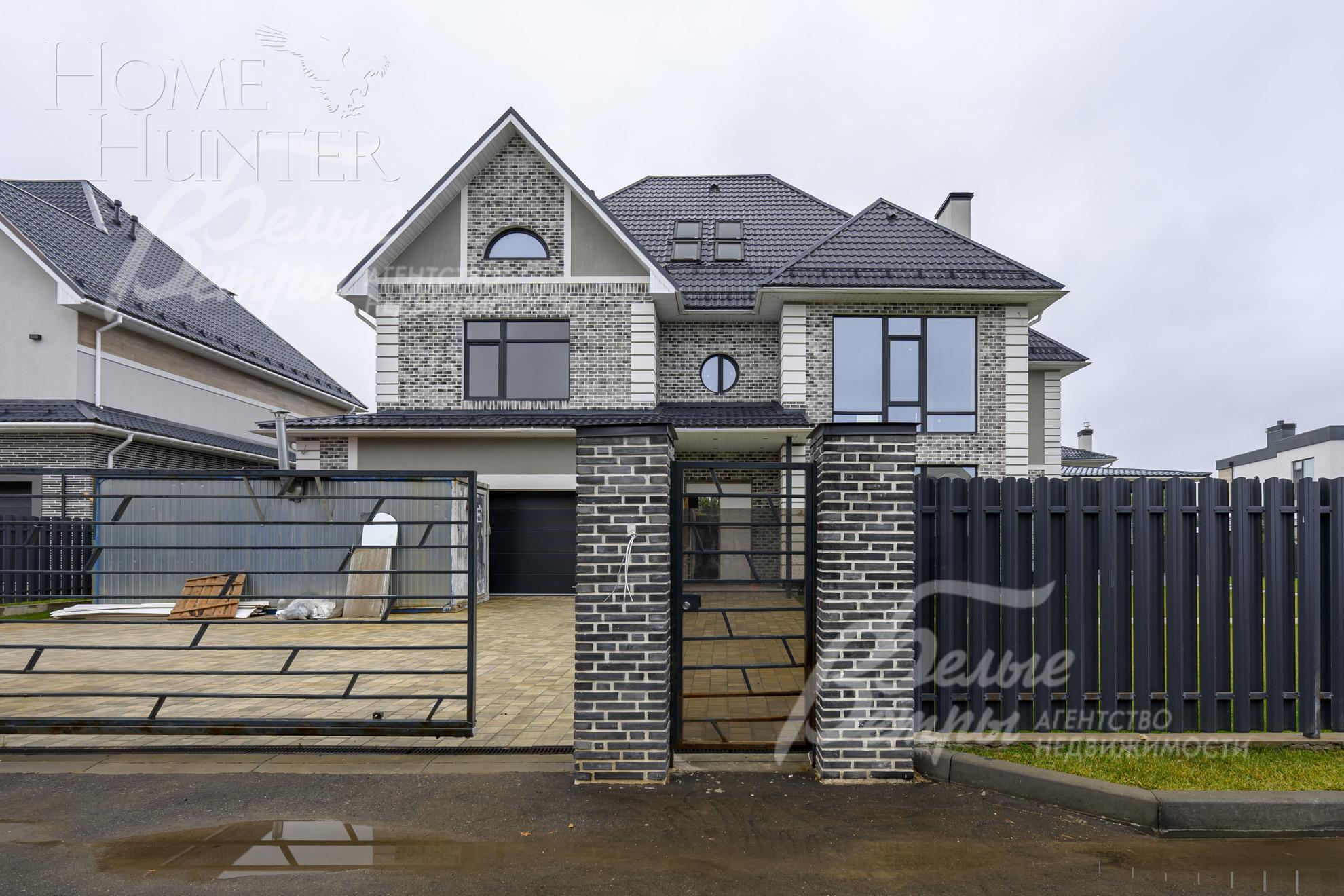 3-этажный коттедж 490 м² без отделки