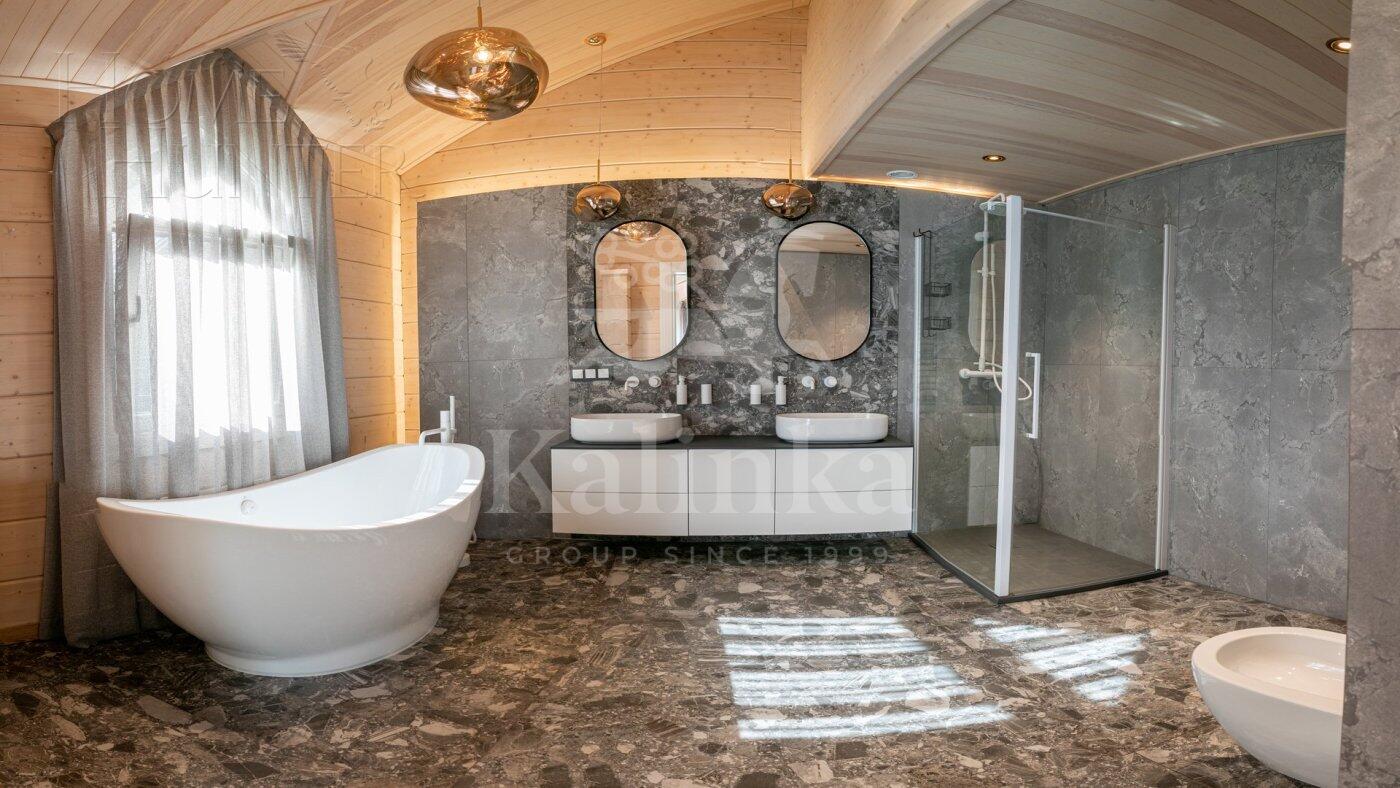 2-этажный коттедж 630 м² с отделкой