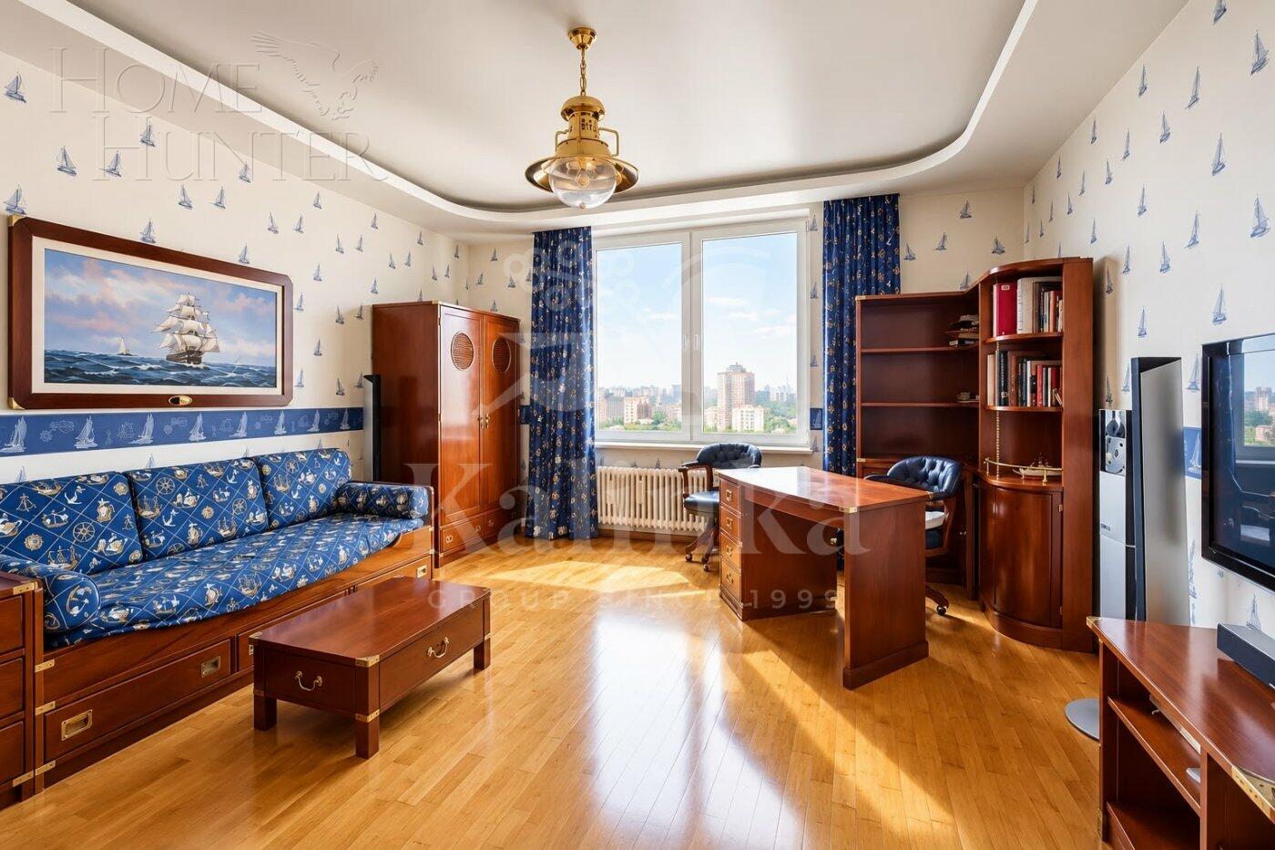 4-КОМН. КВАРТИРА С ОТДЕЛКОЙ 230 М² НА 23 ЭТАЖЕ