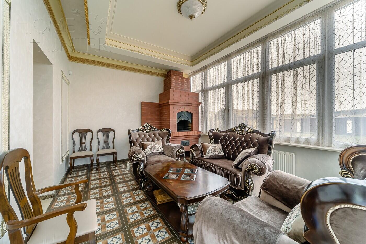1-этажный коттедж 430 м² с отделкой