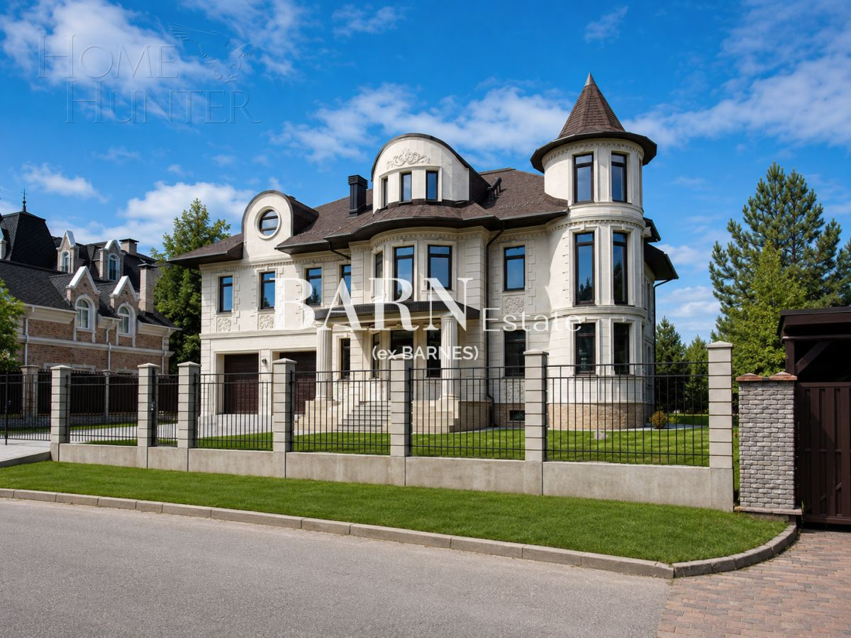 2-этажный коттедж 860 м² без отделки