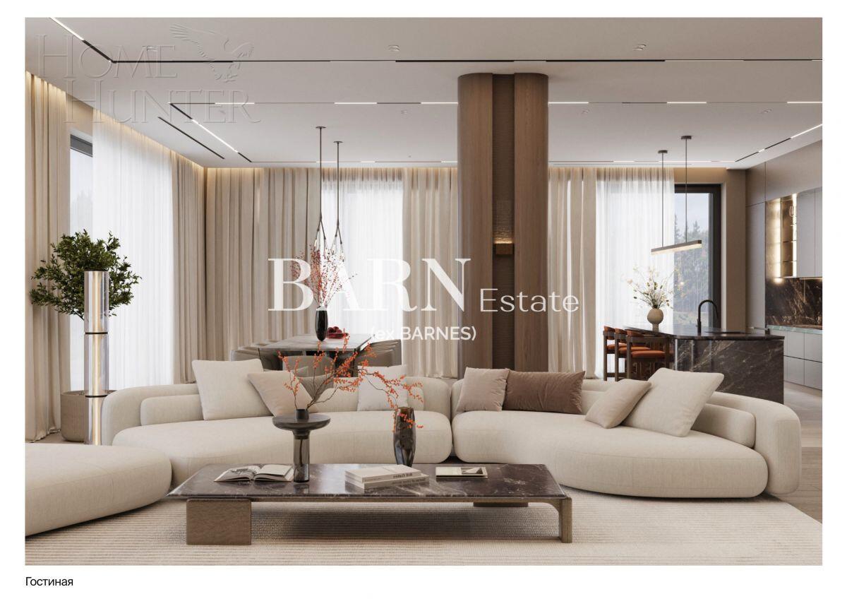 2-этажный коттедж 1 250 м² без отделки