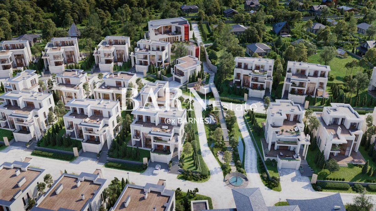 2-этажный коттедж 591.7 м² без отделки