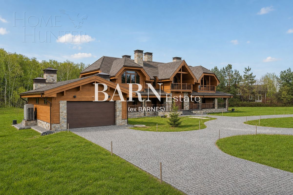 3-этажный коттедж 600 м² с отделкой