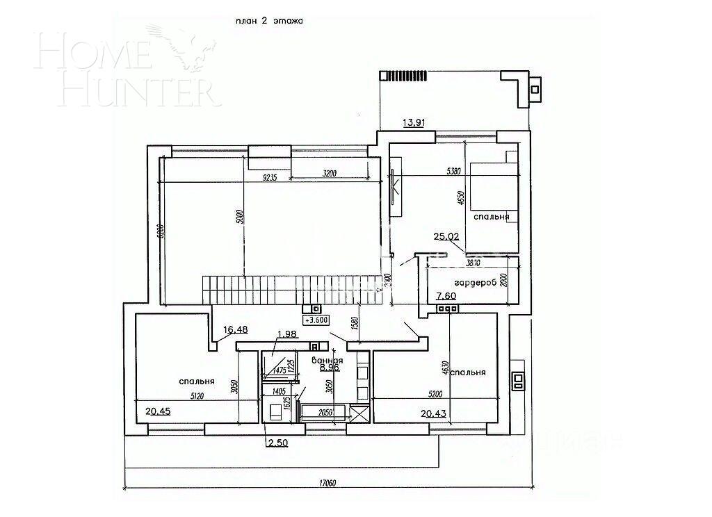 2-этажный коттедж 570 м² с отделкой