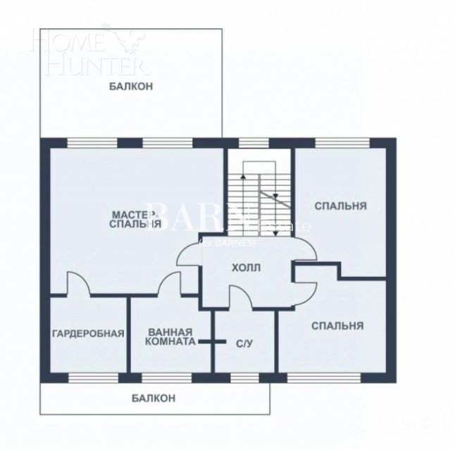 2-этажный коттедж 260 м² с отделкой
