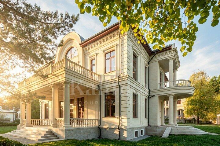 2-этажный коттедж 1 052 м² без отделки