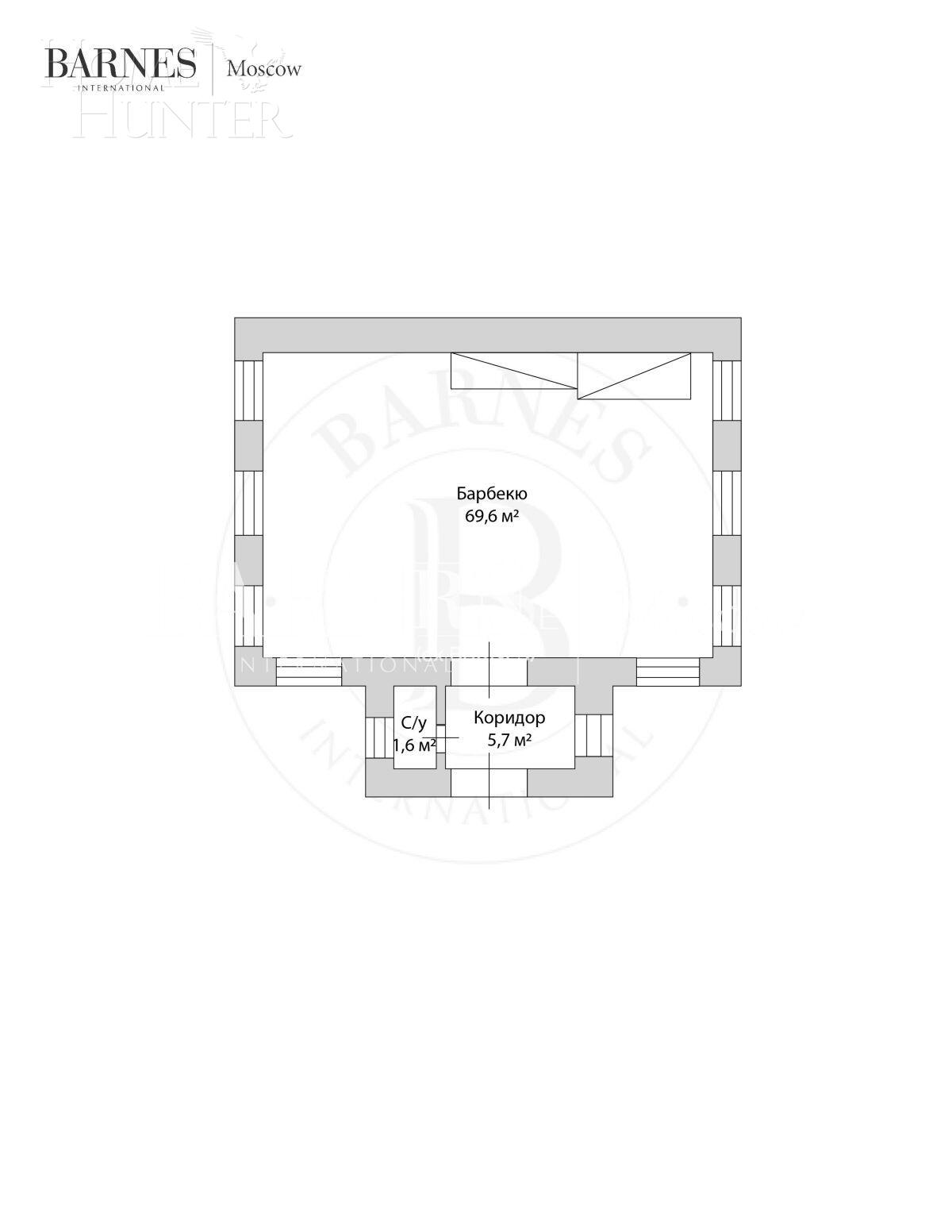 2-этажный коттедж 2 800 м² без отделки