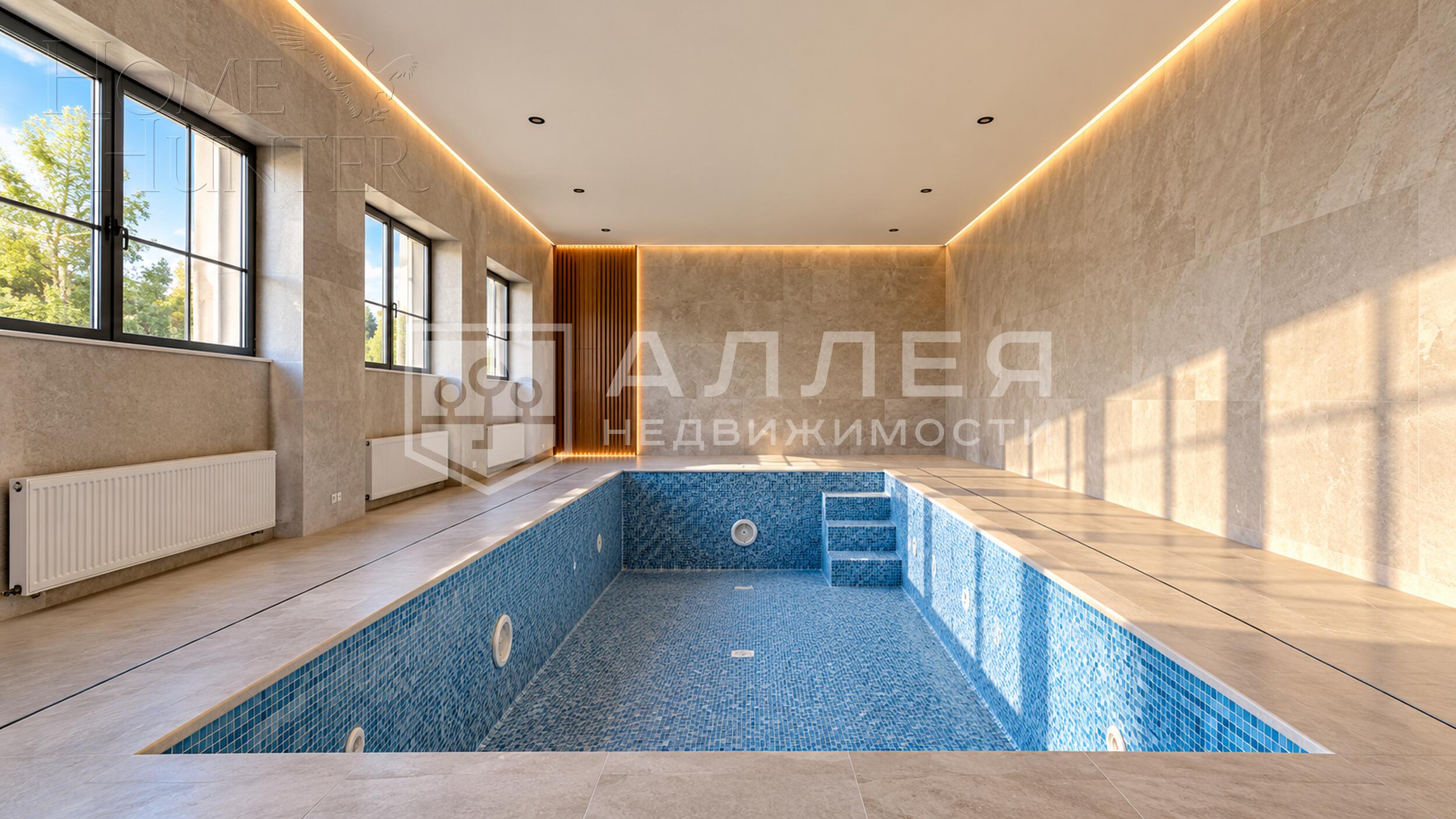 2-этажный коттедж 450 м² без отделки