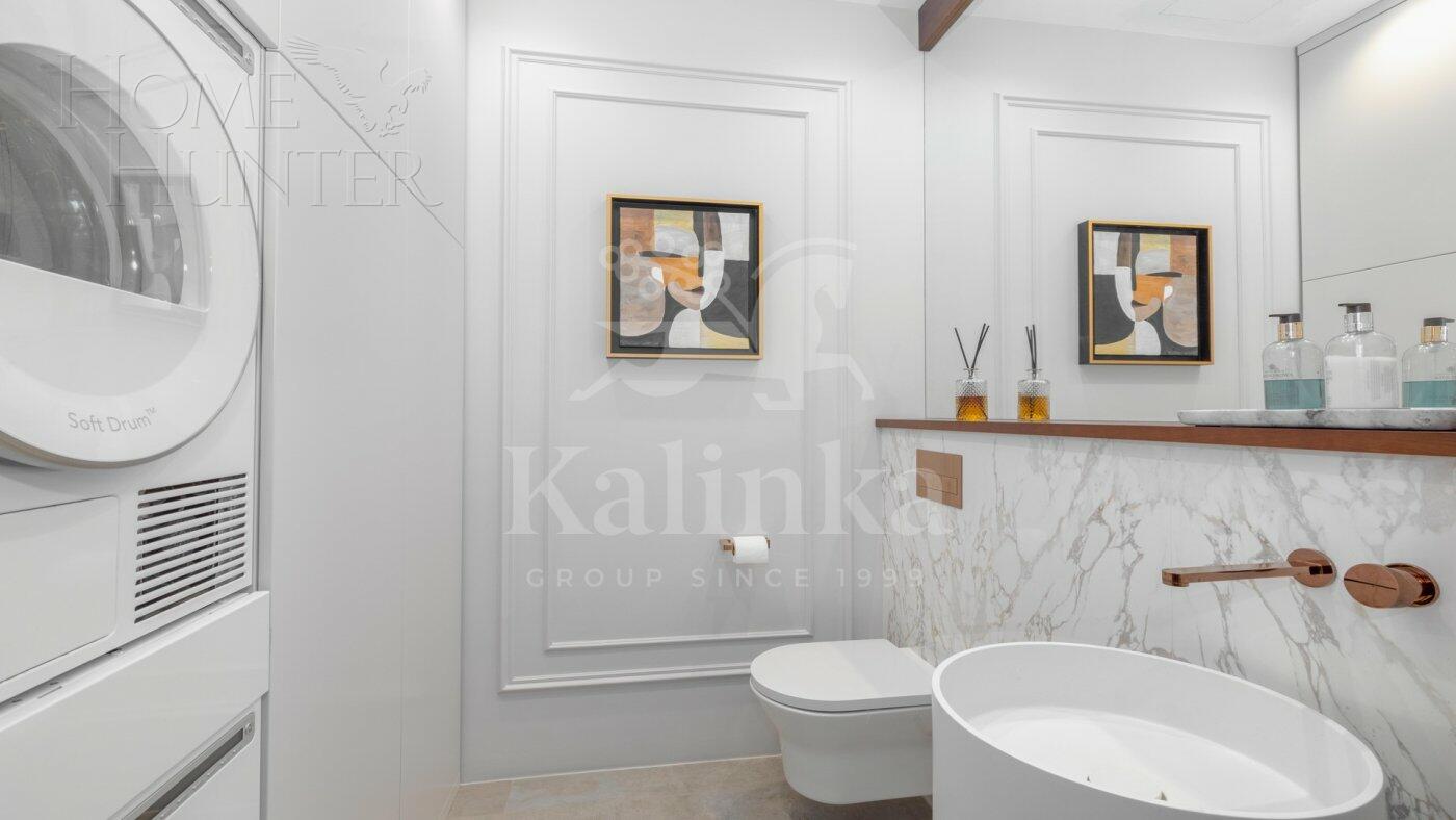 4-КОМН. АПАРТАМЕНТЫ С ОТДЕЛКОЙ 117.9 М² НА 3 ЭТАЖЕ