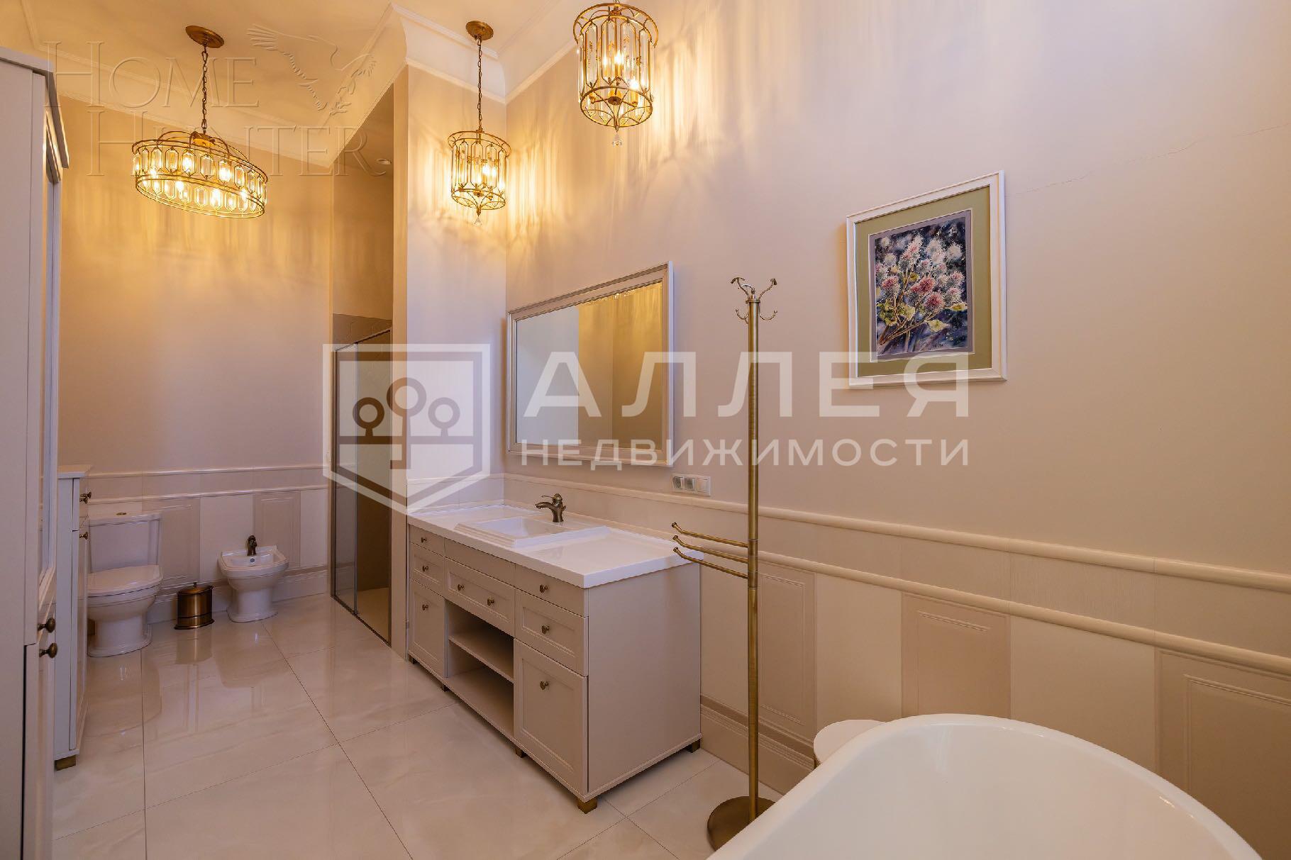 1-этажный коттедж 310 м² с отделкой