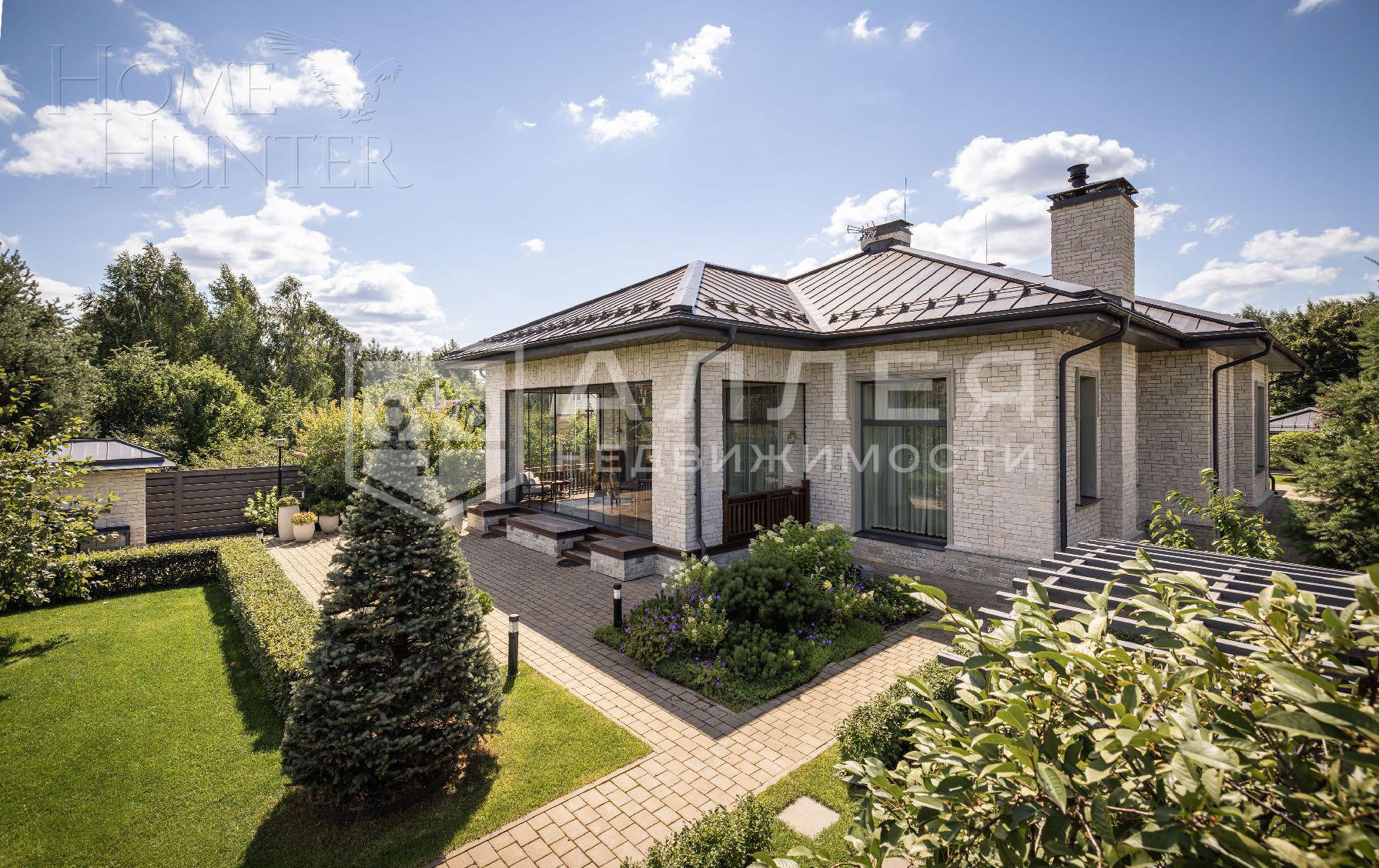 1-этажный коттедж 310 м² с отделкой
