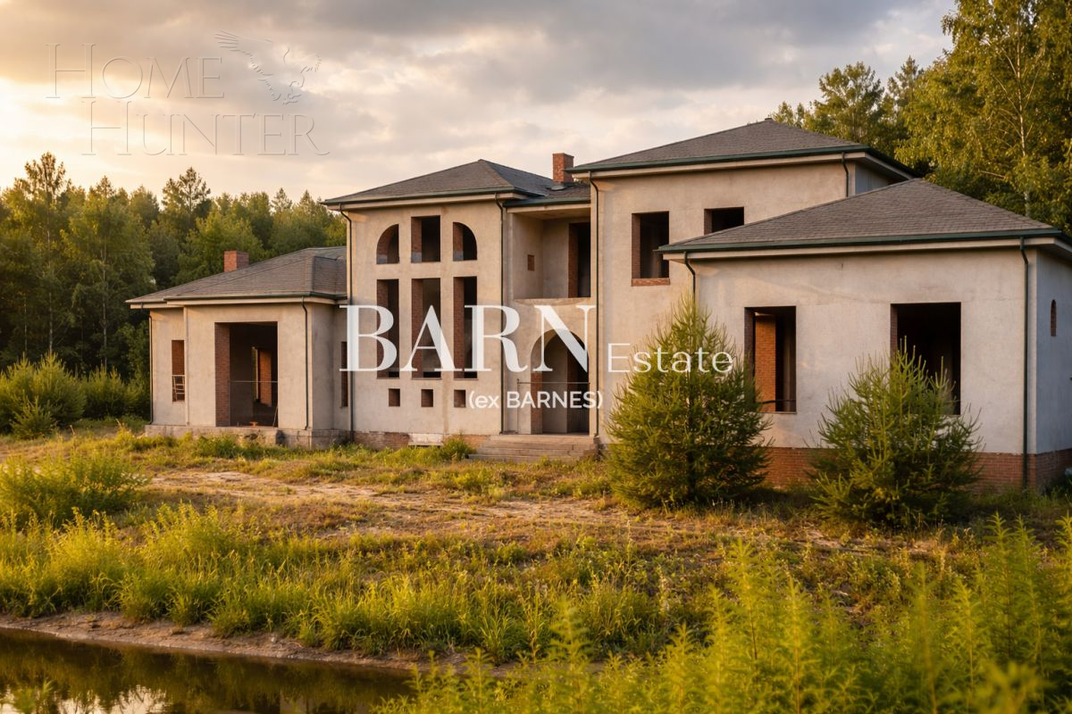 2-этажный коттедж 1 400 м² без отделки