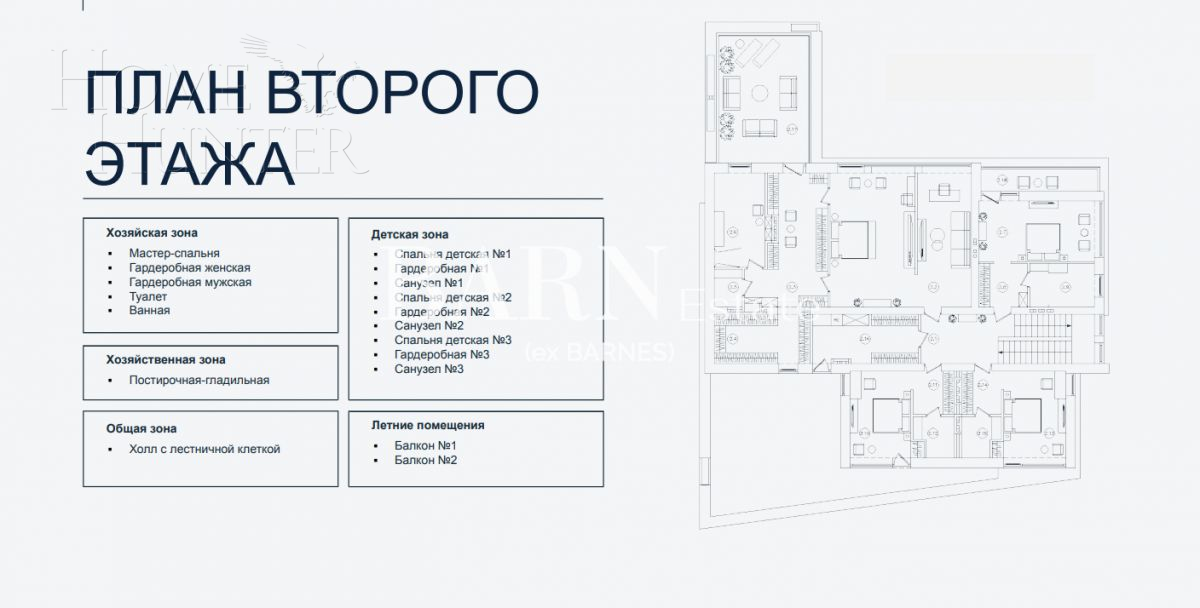 2-этажный коттедж 627.5 м² с отделкой