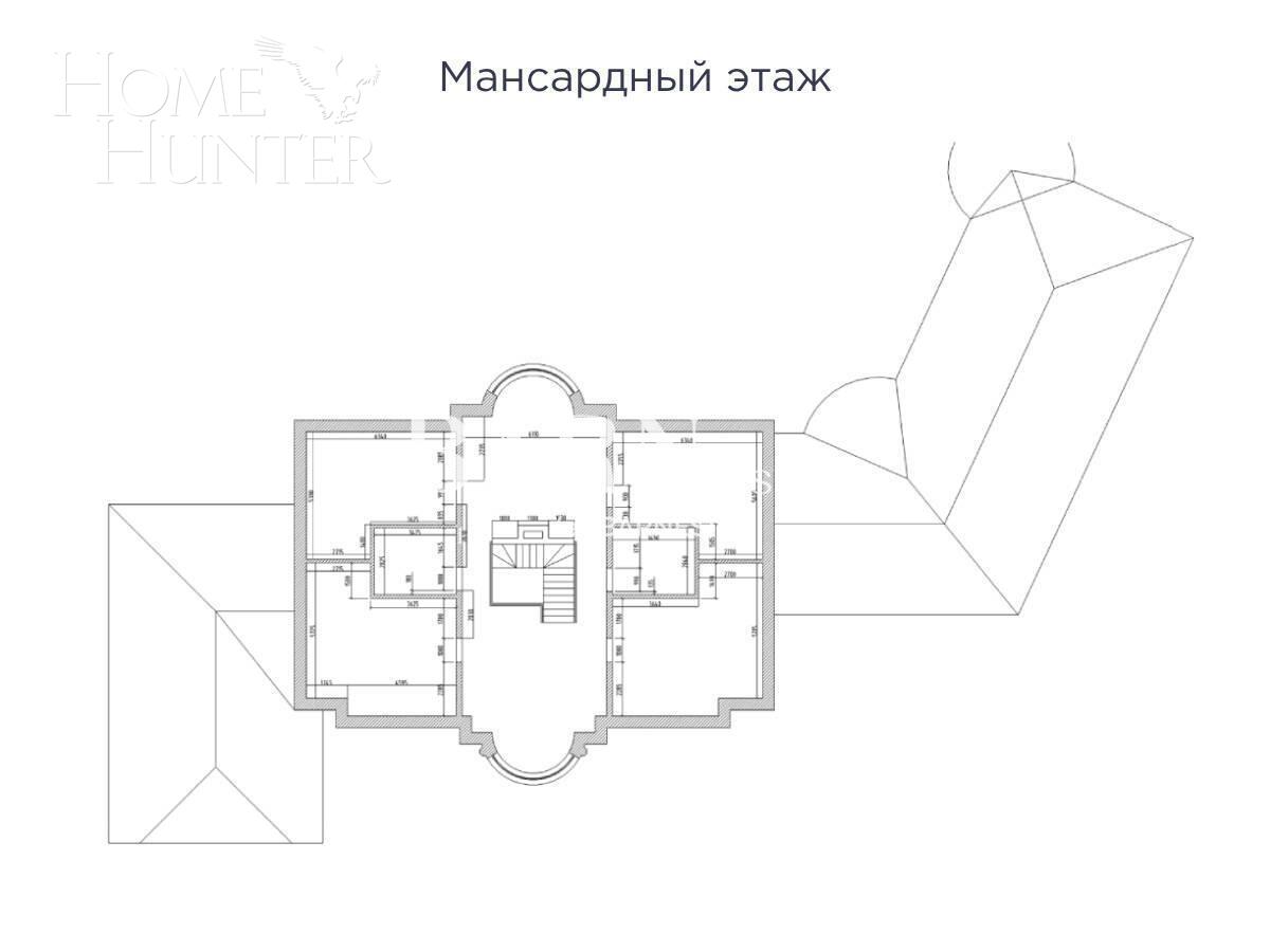 2-этажный коттедж 1 624 м² с отделкой