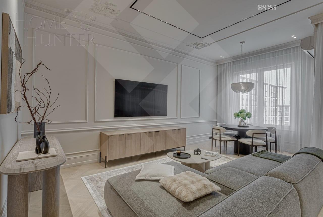 4-КОМН. КВАРТИРА С ОТДЕЛКОЙ 125.6 М² НА 11 ЭТАЖЕ