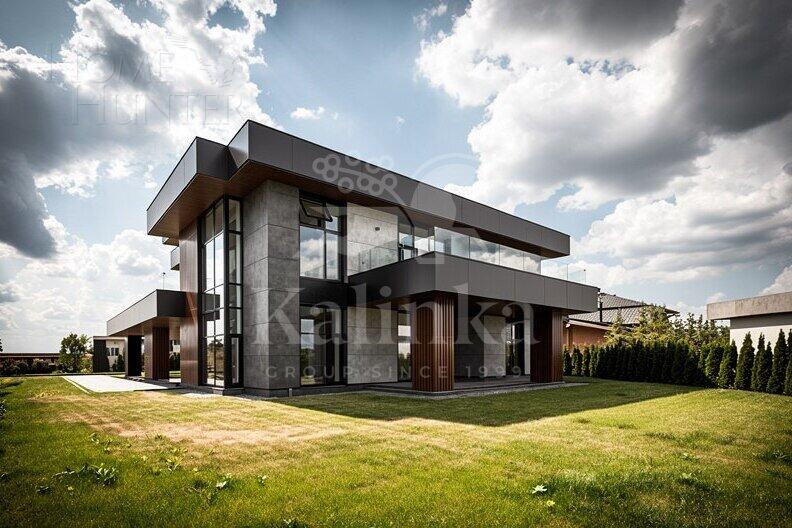 2-этажный коттедж 800 м² без отделки