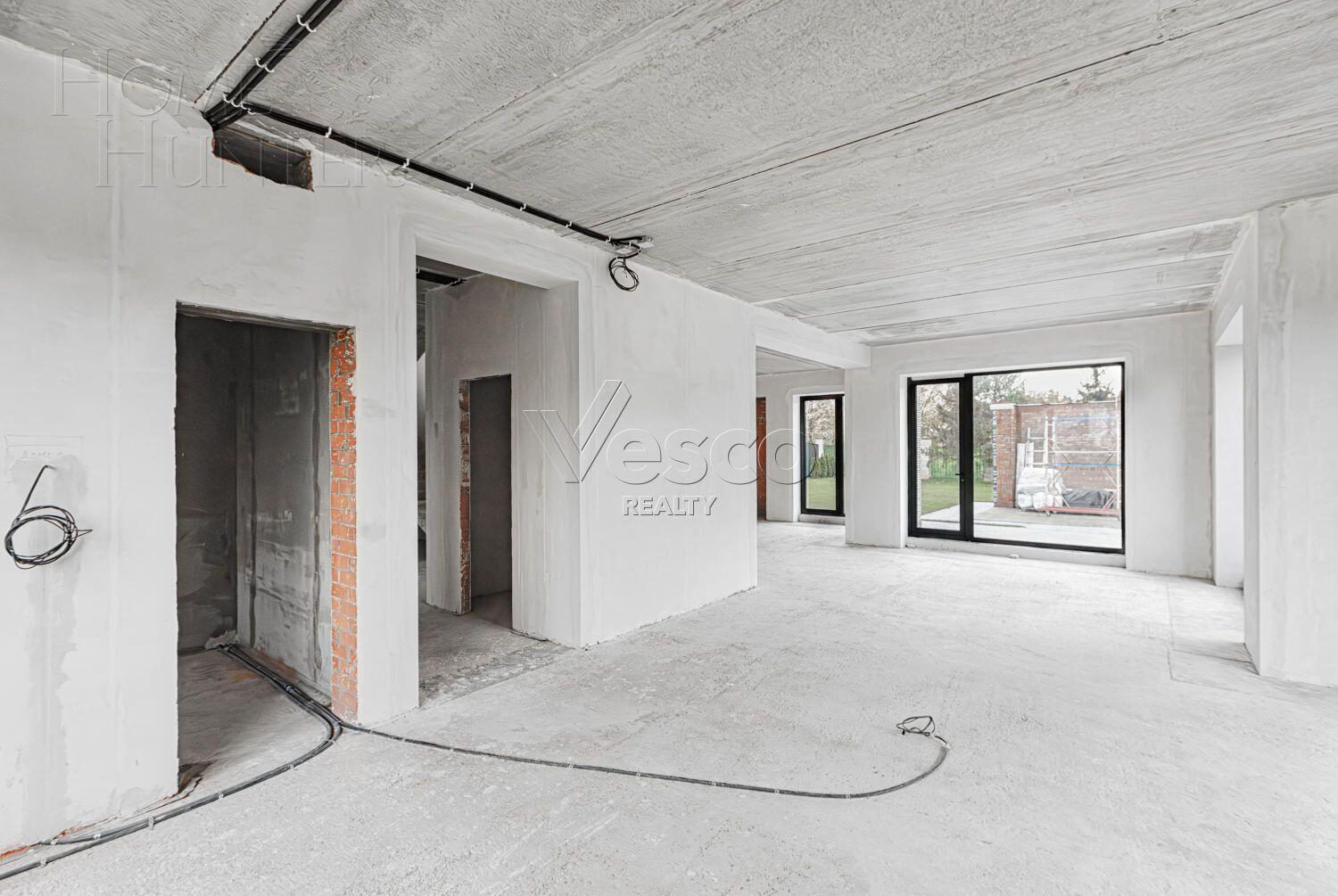 2-этажный коттедж 520 м² без отделки
