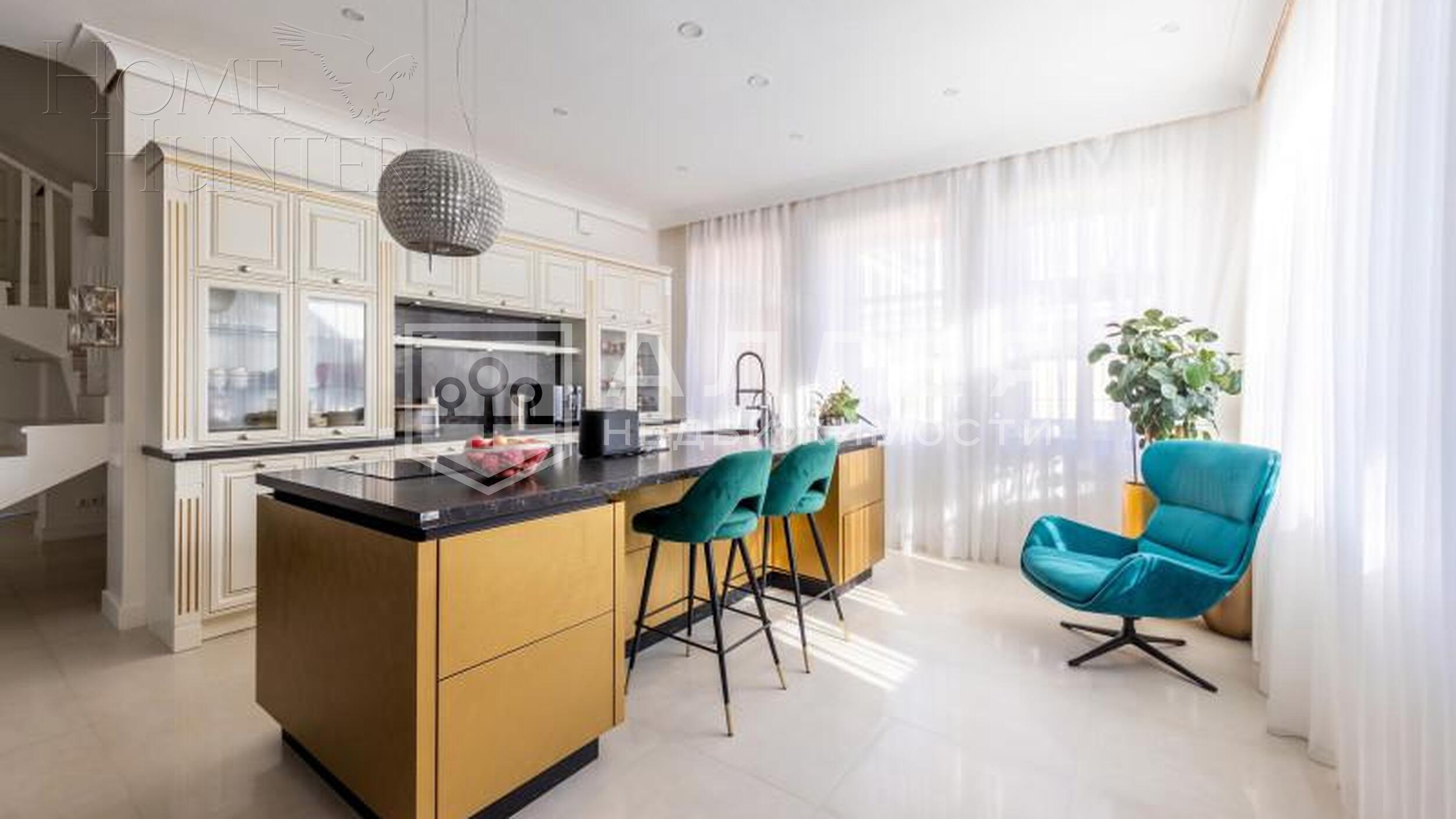 2-этажный коттедж 371 м² с отделкой