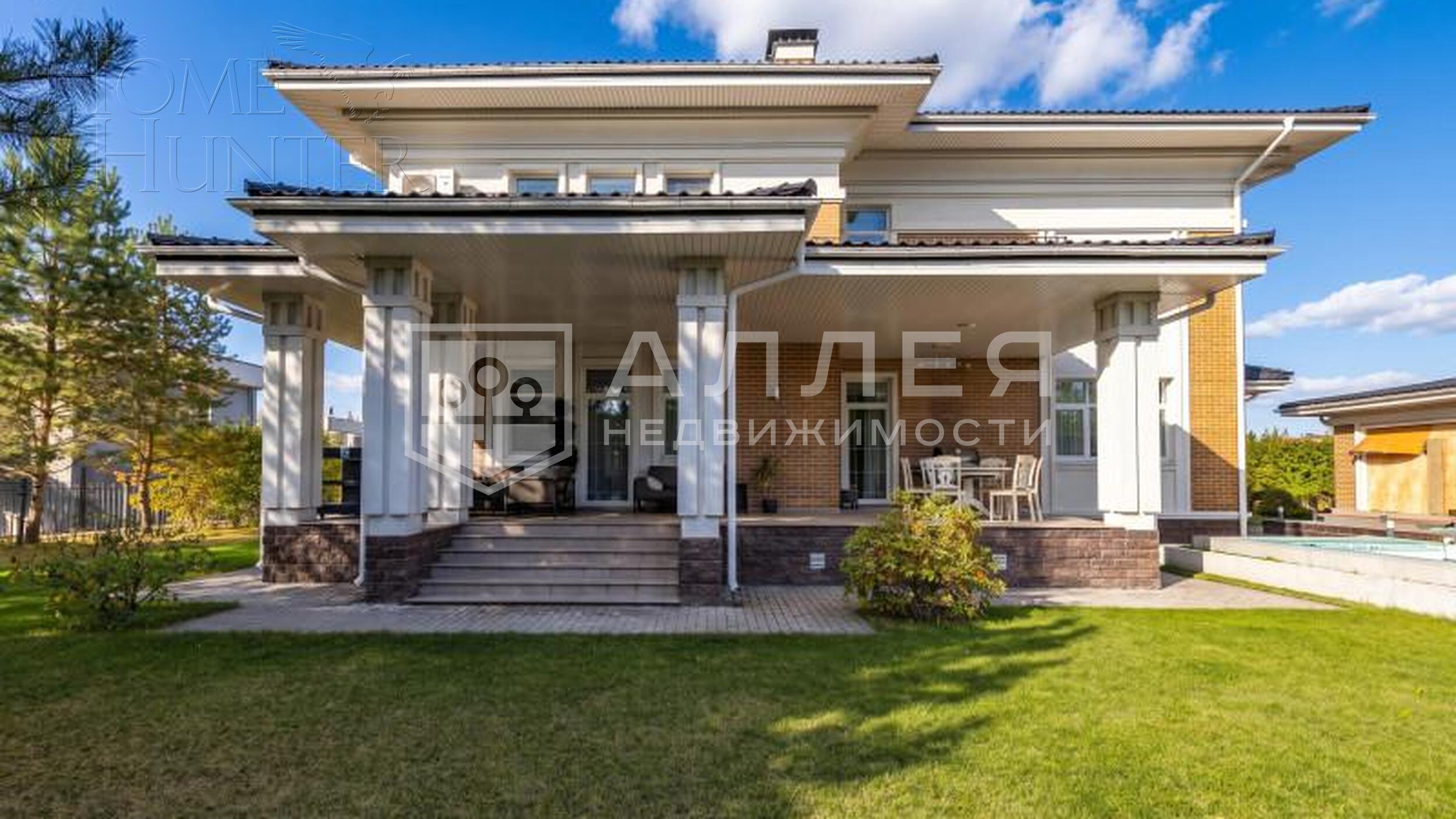 2-этажный коттедж 371 м² с отделкой