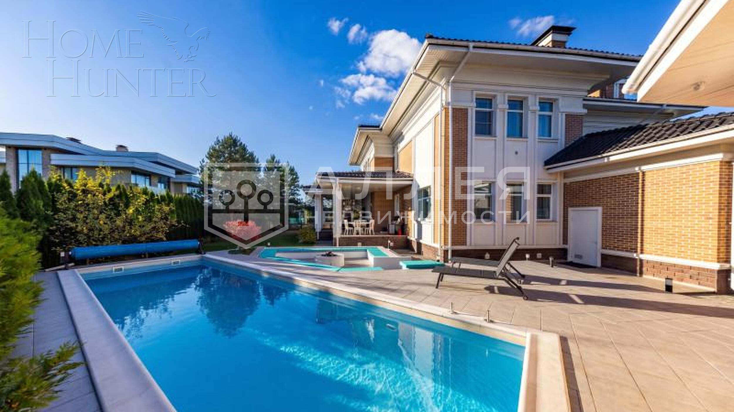 2-этажный коттедж 371 м² с отделкой