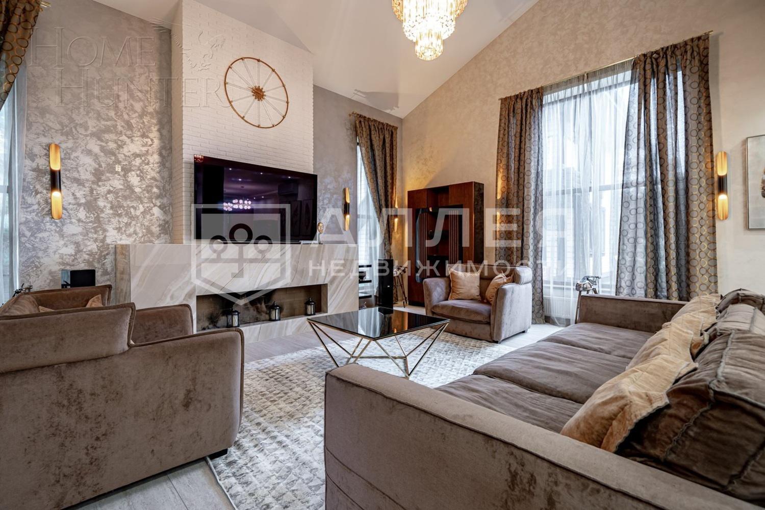 2-этажный коттедж 570 м² с отделкой