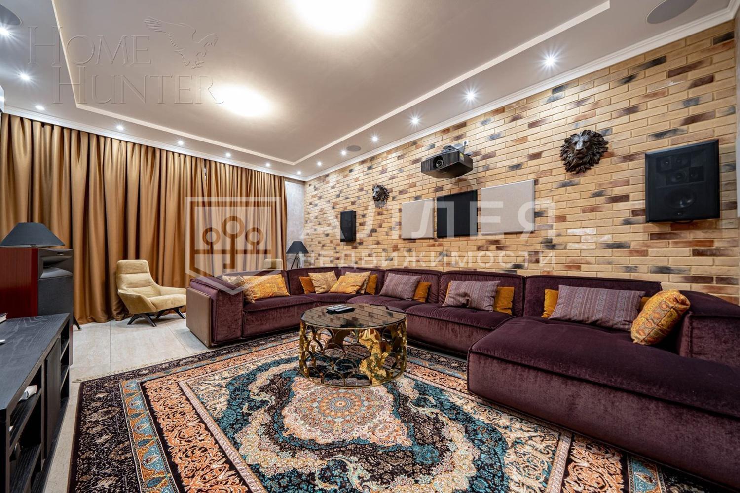 2-этажный коттедж 570 м² с отделкой