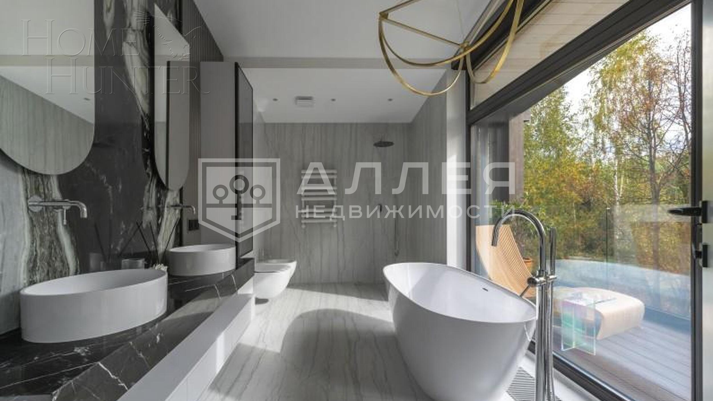 2-этажный коттедж 500 м² с отделкой