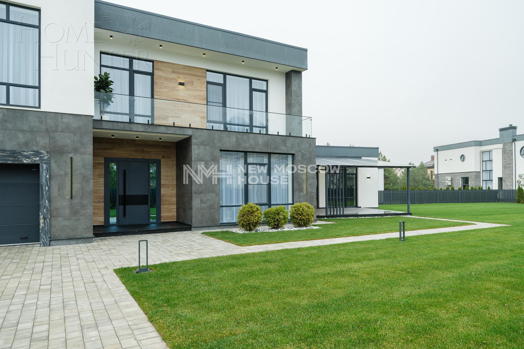 2-этажный коттедж 500 м² с отделкой