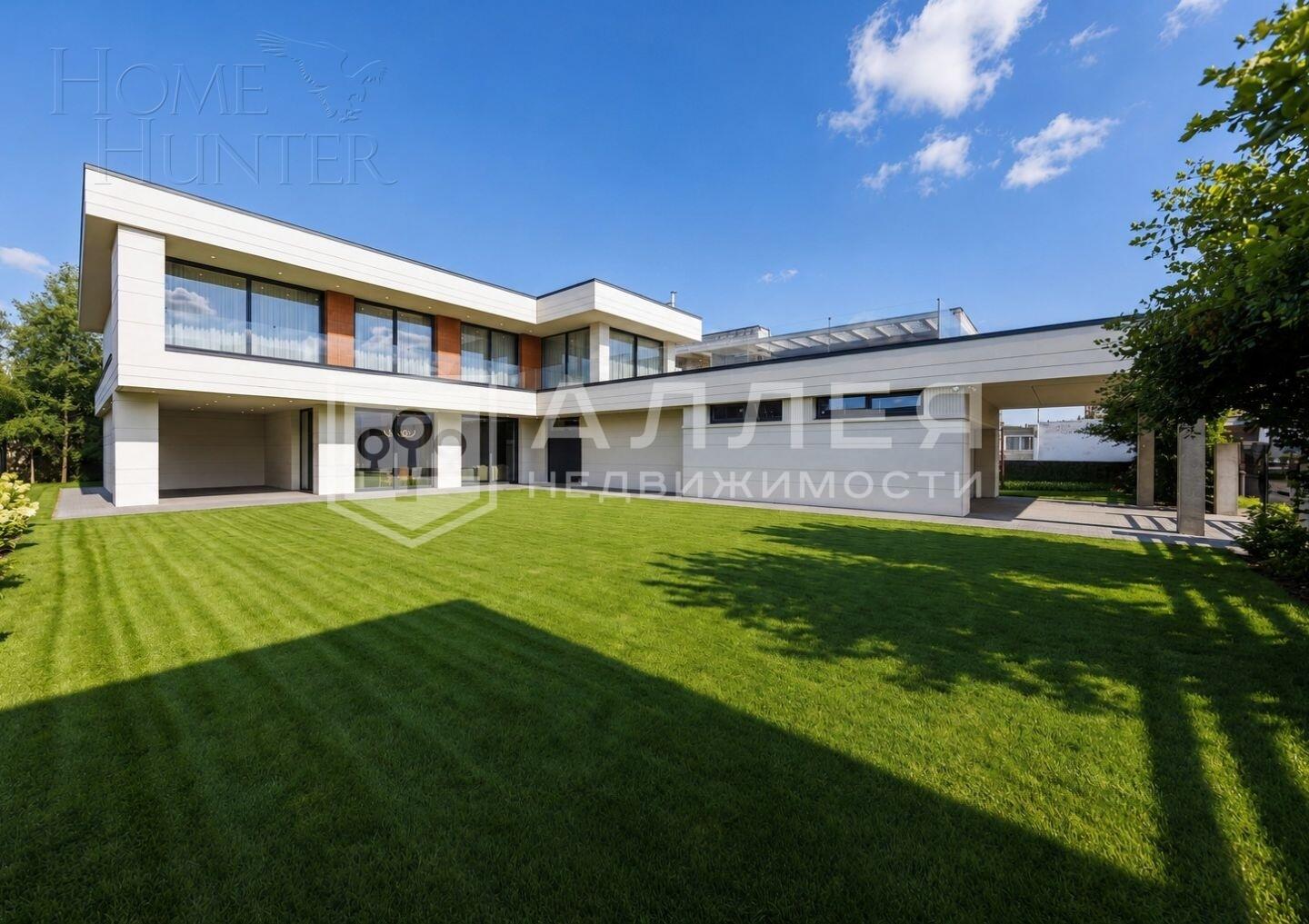 2-этажный коттедж 600 м² с отделкой