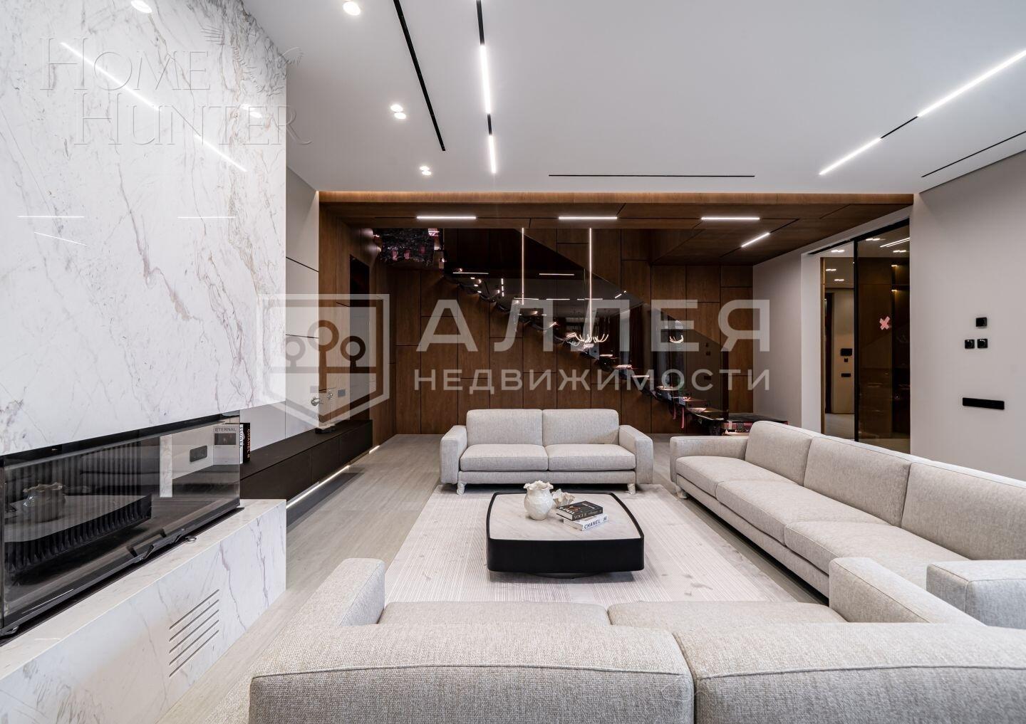 2-этажный коттедж 600 м² с отделкой