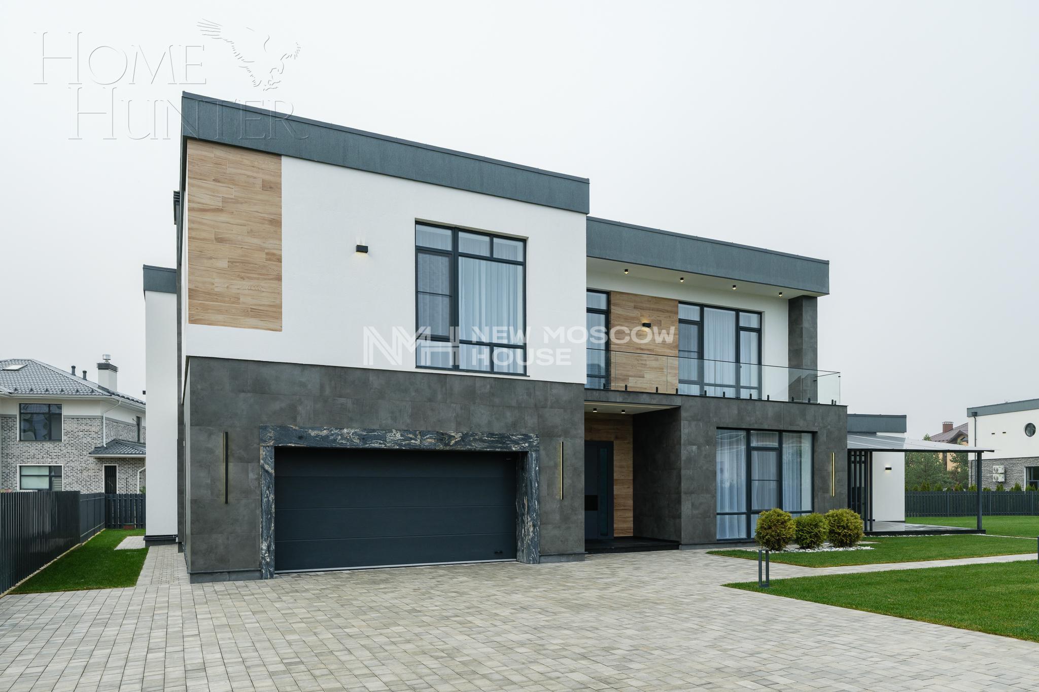 2-этажный коттедж 500 м² с отделкой