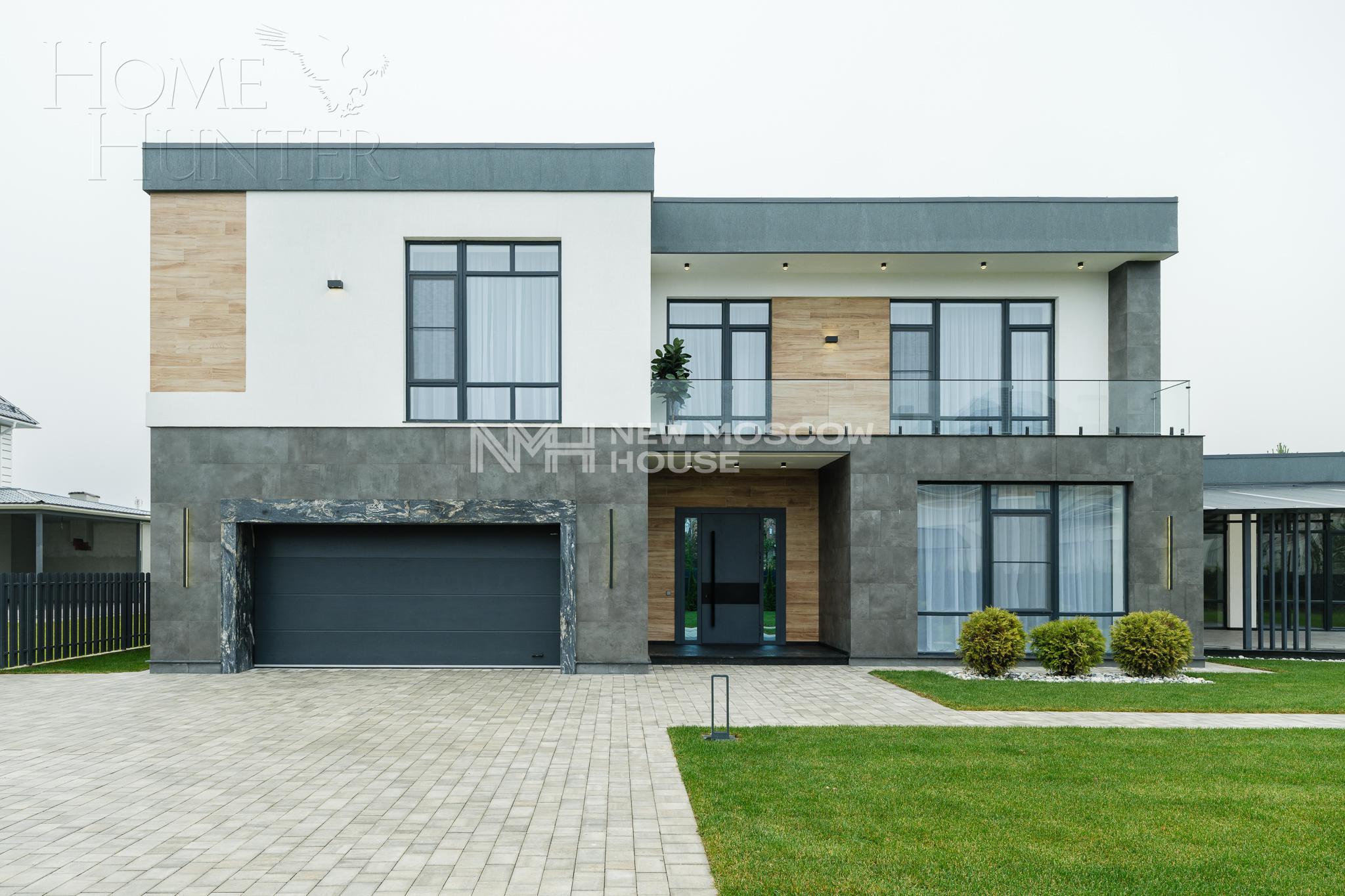 2-этажный коттедж 500 м² с отделкой