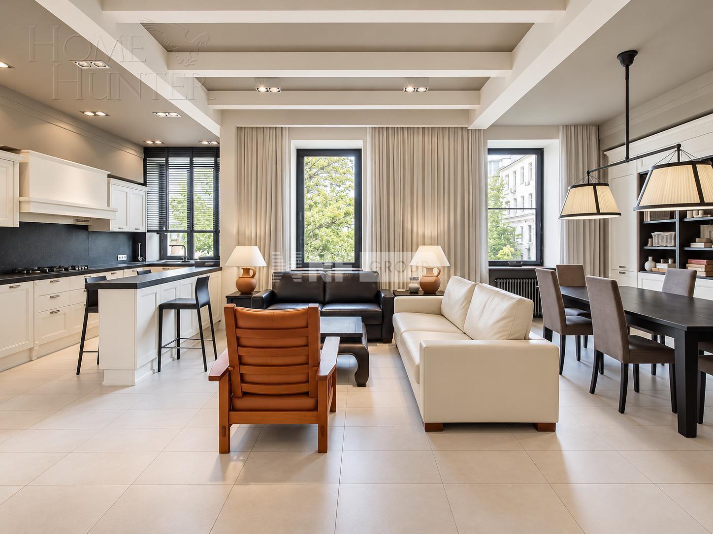 3-КОМН. КВАРТИРА С ОТДЕЛКОЙ 112.9 М² НА 4 ЭТАЖЕ