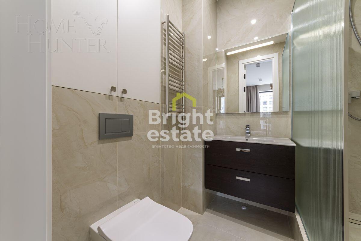 2-КОМН. КВАРТИРА С ОТДЕЛКОЙ 62.1 М² НА 22 ЭТАЖЕ