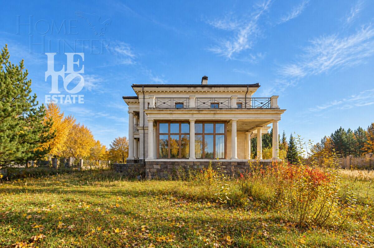 1-этажный коттедж 560 м² без отделки