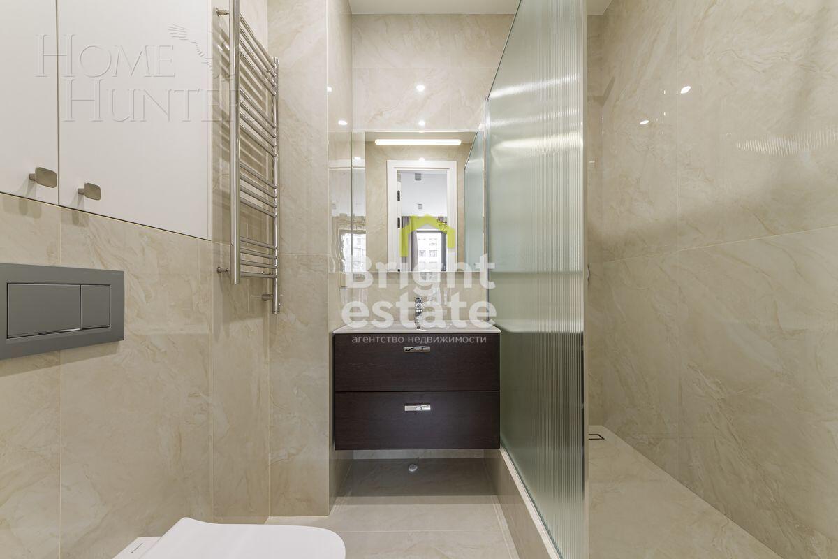 2-КОМН. КВАРТИРА С ОТДЕЛКОЙ 62.1 М² НА 22 ЭТАЖЕ