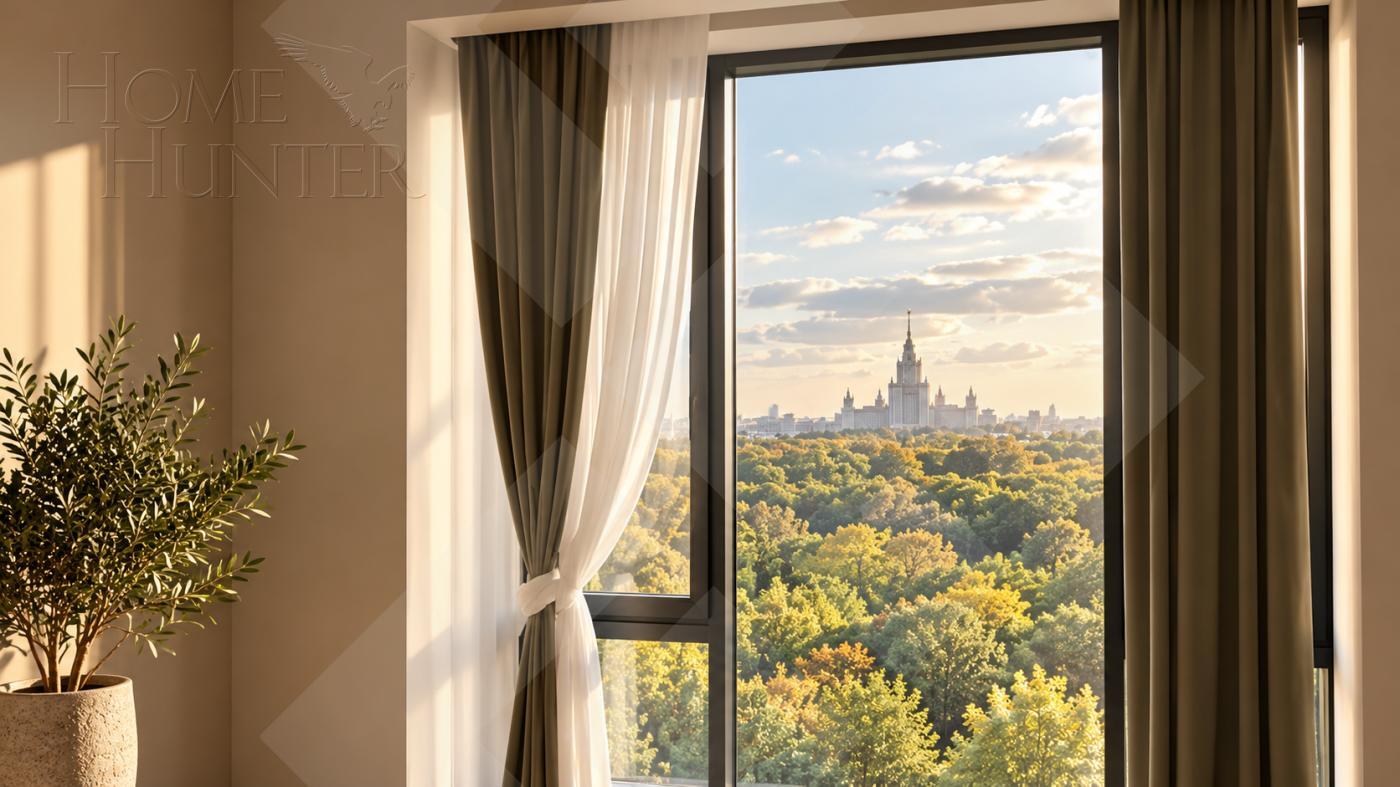2-КОМН. КВАРТИРА С ОТДЕЛКОЙ 56 М² НА 6 ЭТАЖЕ