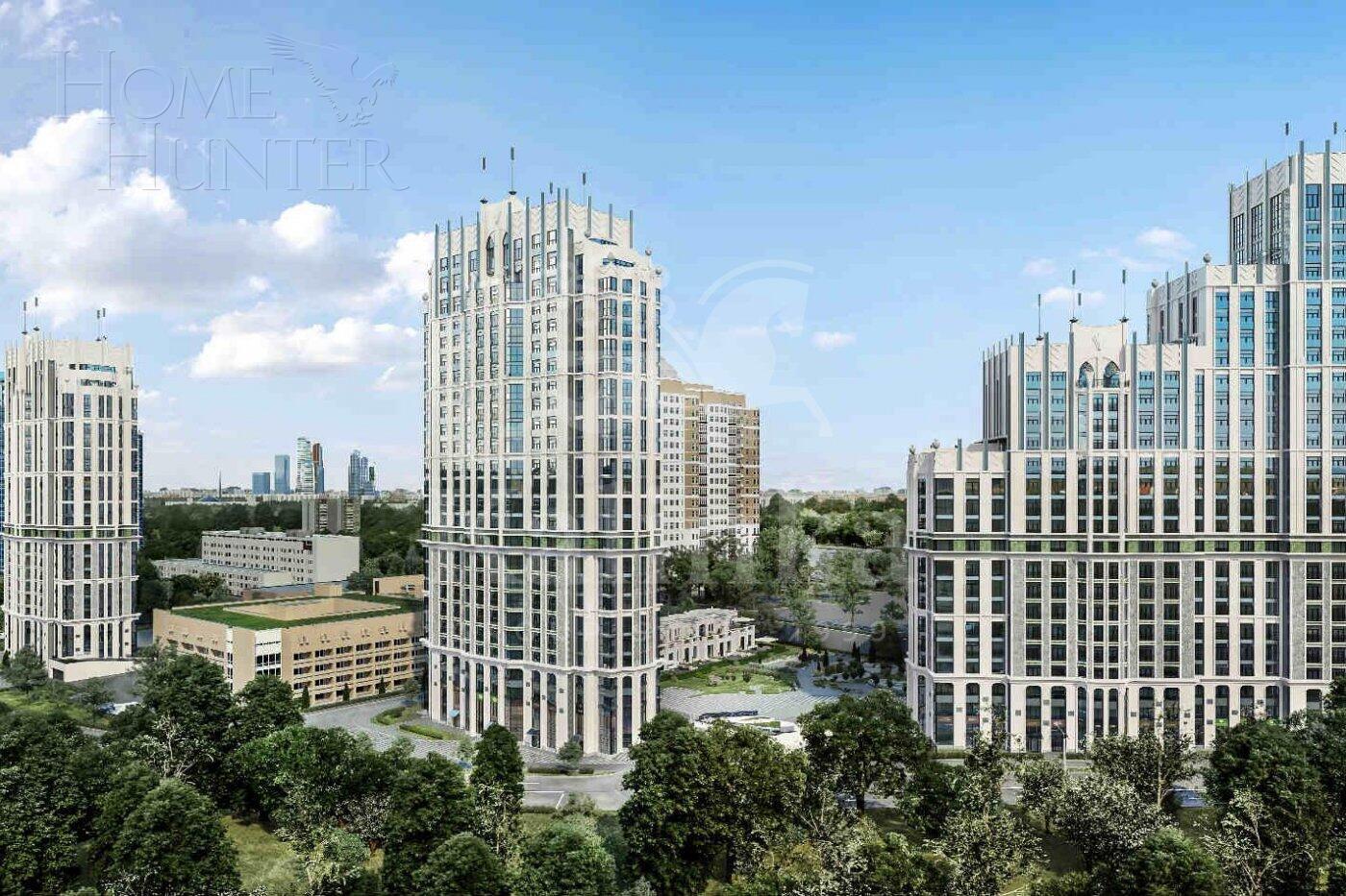 5-КОМН. КВАРТИРА БЕЗ ОТДЕЛКИ 167.6 М² НА 17 ЭТАЖЕ