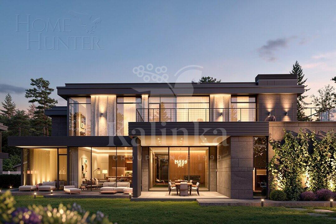 2-этажный коттедж 818.16 м² без отделки