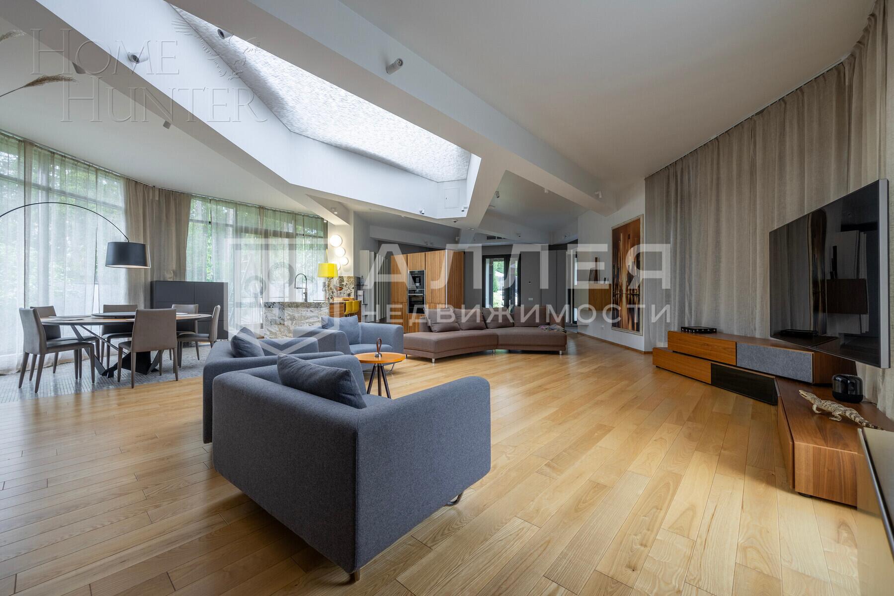 1-этажный коттедж 700 м² с отделкой