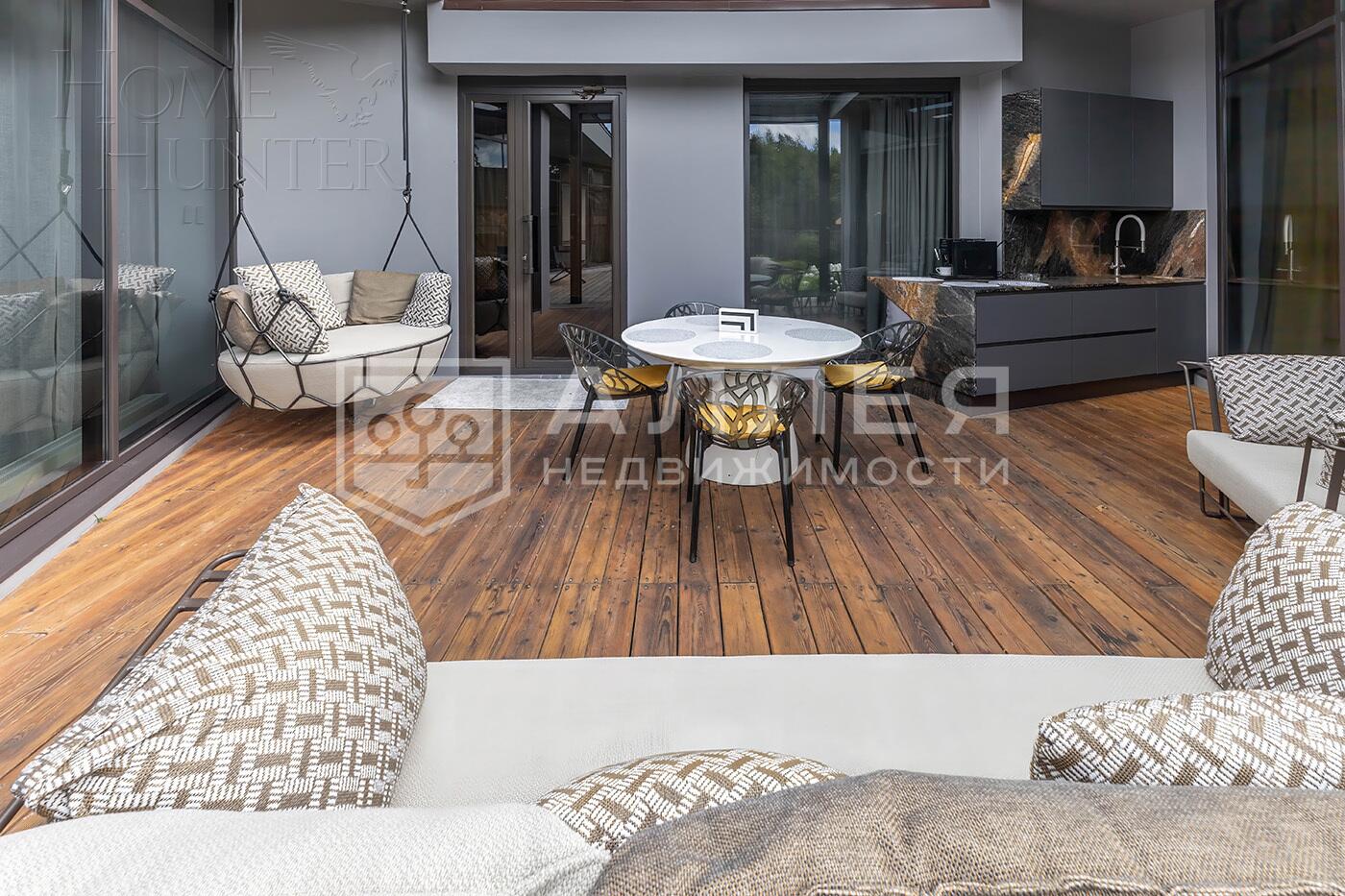 1-этажный коттедж 700 м² с отделкой