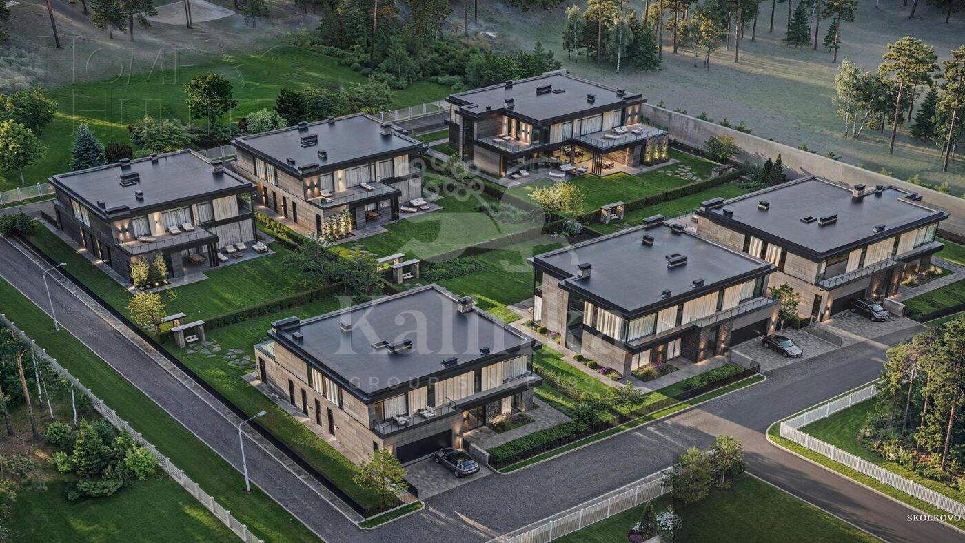 2-этажный коттедж 636.49 м² без отделки