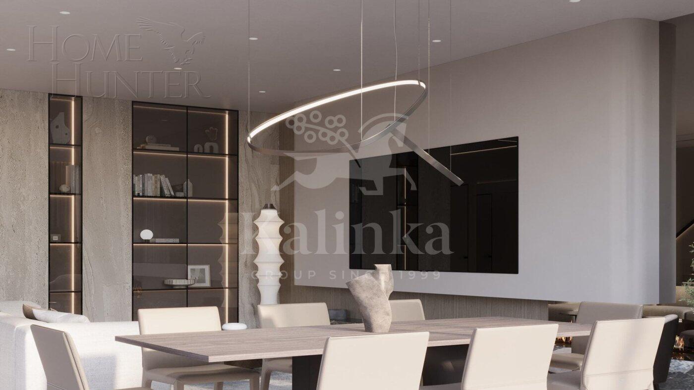 3-этажный коттедж 399 м² без отделки