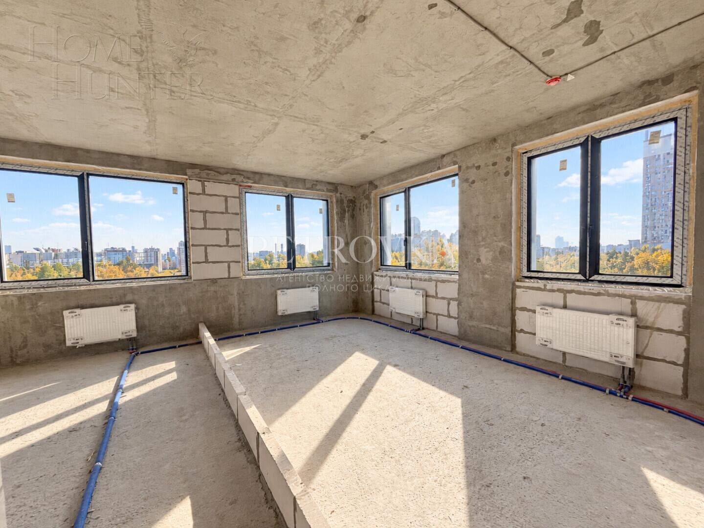 2-КОМН. АПАРТАМЕНТЫ БЕЗ ОТДЕЛКИ 61.6 М² НА 14 ЭТАЖЕ